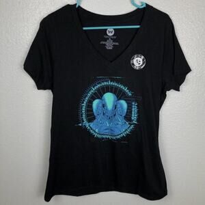 NWOT Westworld Lootcrate Graphic T-Shirt Size XL V-Neck Shirt Top Alien Space